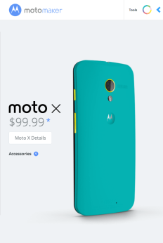 Design your own smartphone with Moto X
