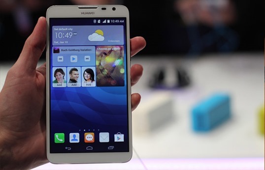 CES 2014:Huawei Ascend Mate 2’s big battery can charge your iPhone