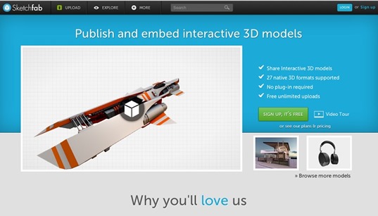 Sketchfab : The ‘Youtube’ for 3D Design