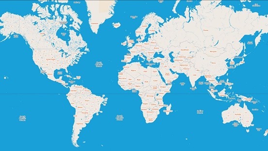 The Hiwe uses Map of the World to let you chat with people