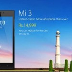 Xiaomi Mi 3 launched at just Rs. 14,999 in India