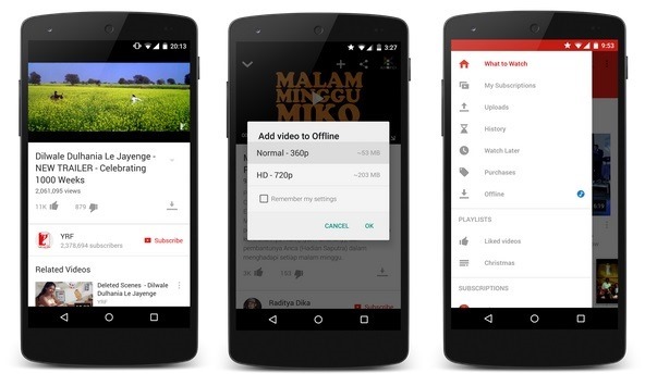 Youtube ‘Offline’ is now available in India